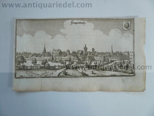 Hagenbach anno 1650 - hagenbach,, 1650,