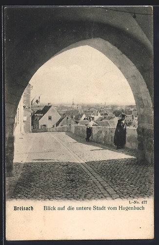 Breisach untere stadt vom - breisach,,
