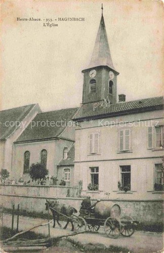 Hagenbach haut rhin eglise - hagenbach, 68