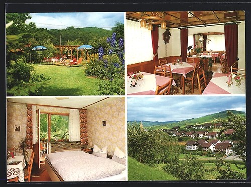 Ansichtskarte oberharmersbach - ansichtskarte,