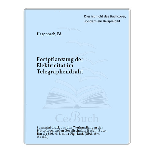 Hagenbach fortpflanzung - hagenbach,, ed.: