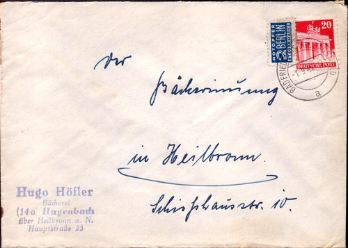 Bauten brief hagenbach - , bad