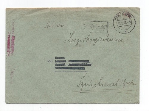 Gebühr bezahlt brief - gebühr,